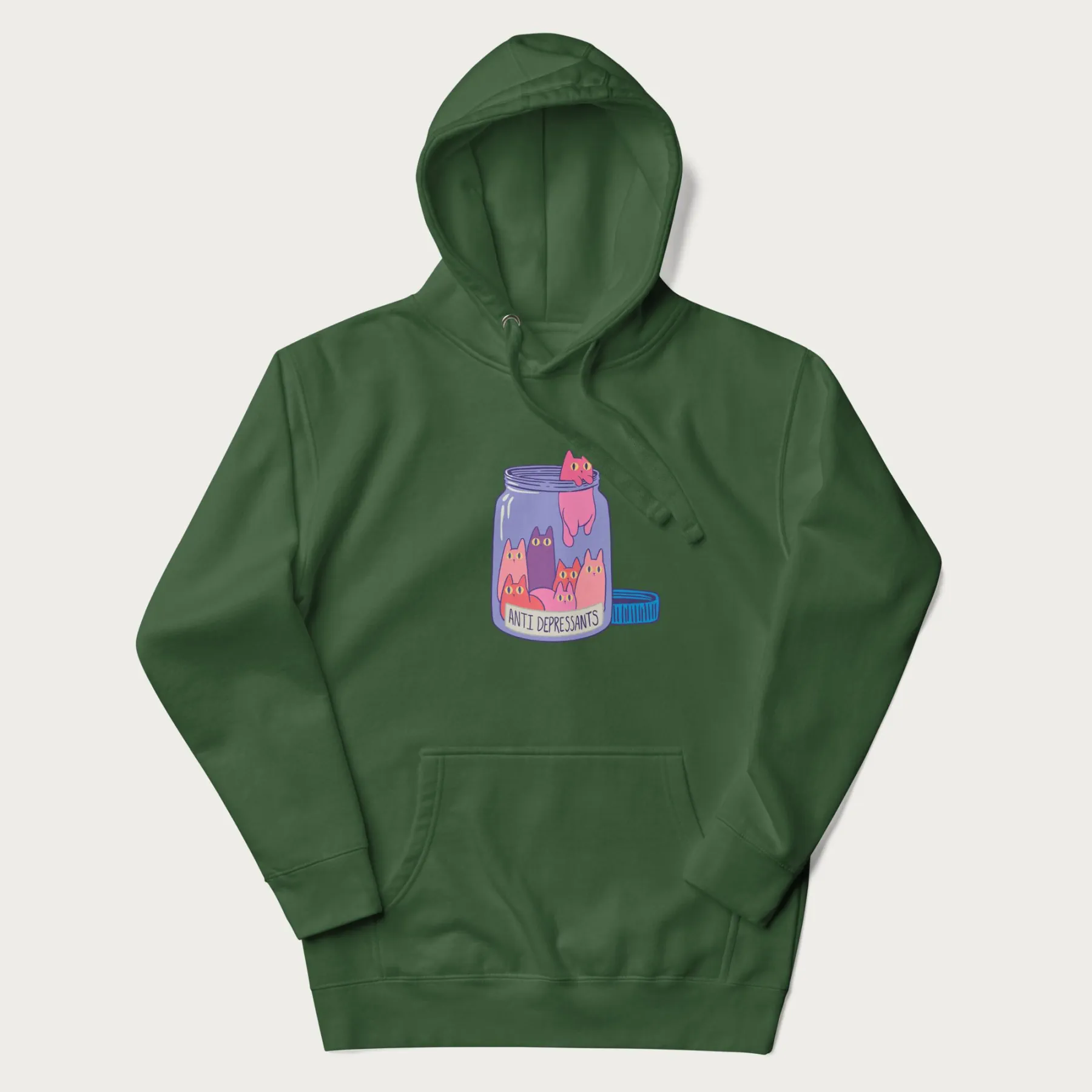 Anti-Depressants Cat Hoodie - Image 10