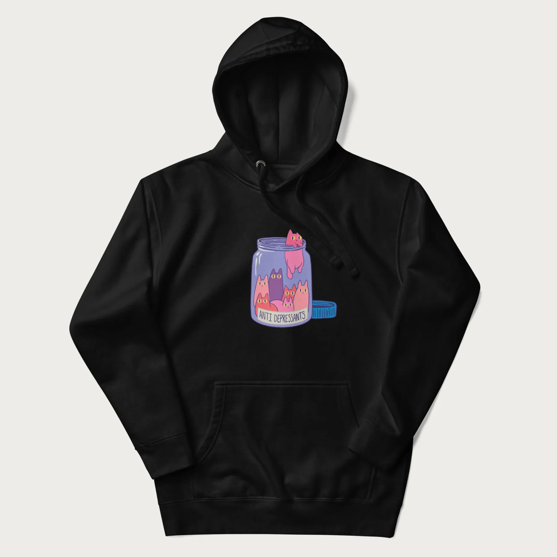 Anti-Depressants Cat Hoodie - Image 18