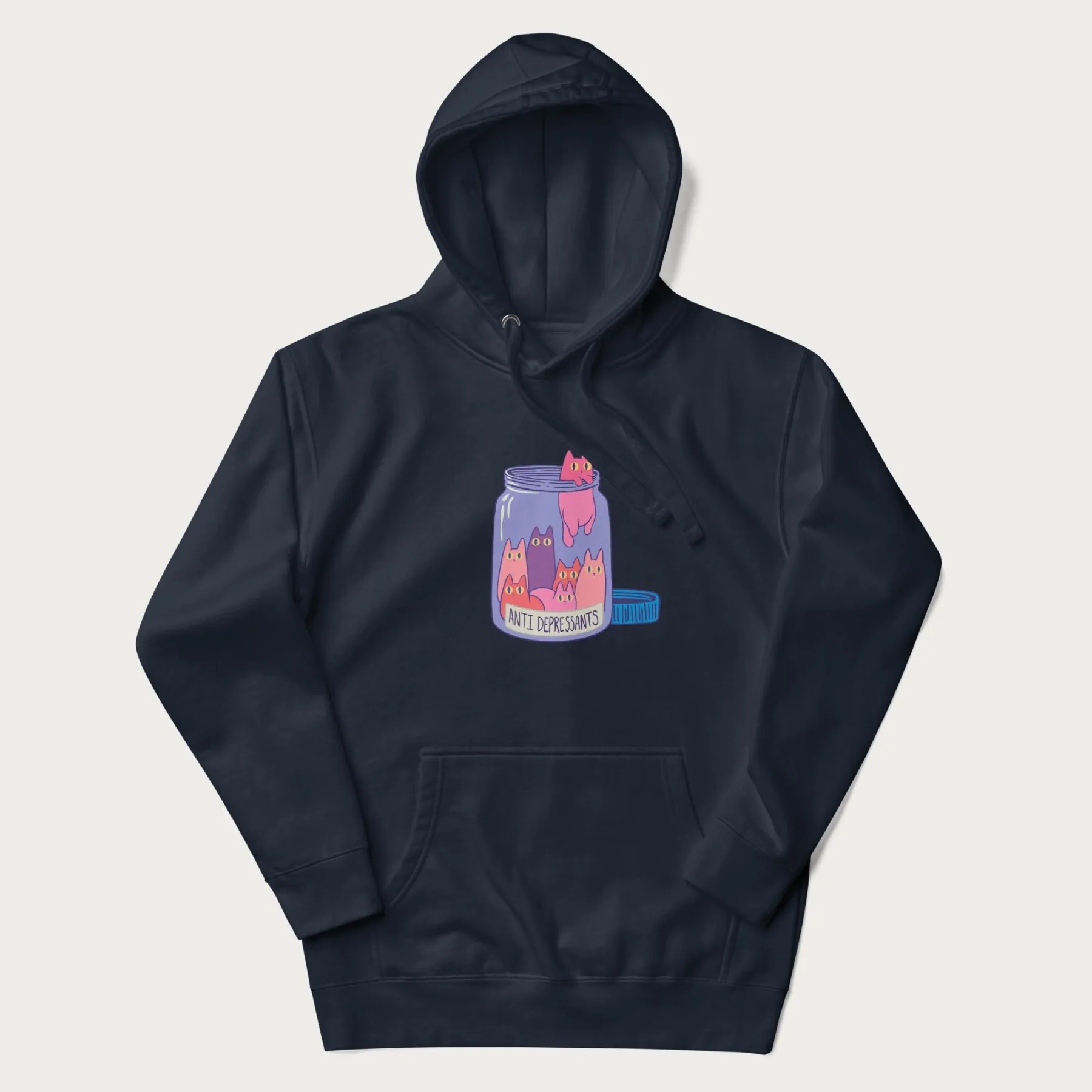 Anti-Depressants Cat Hoodie - Image 4