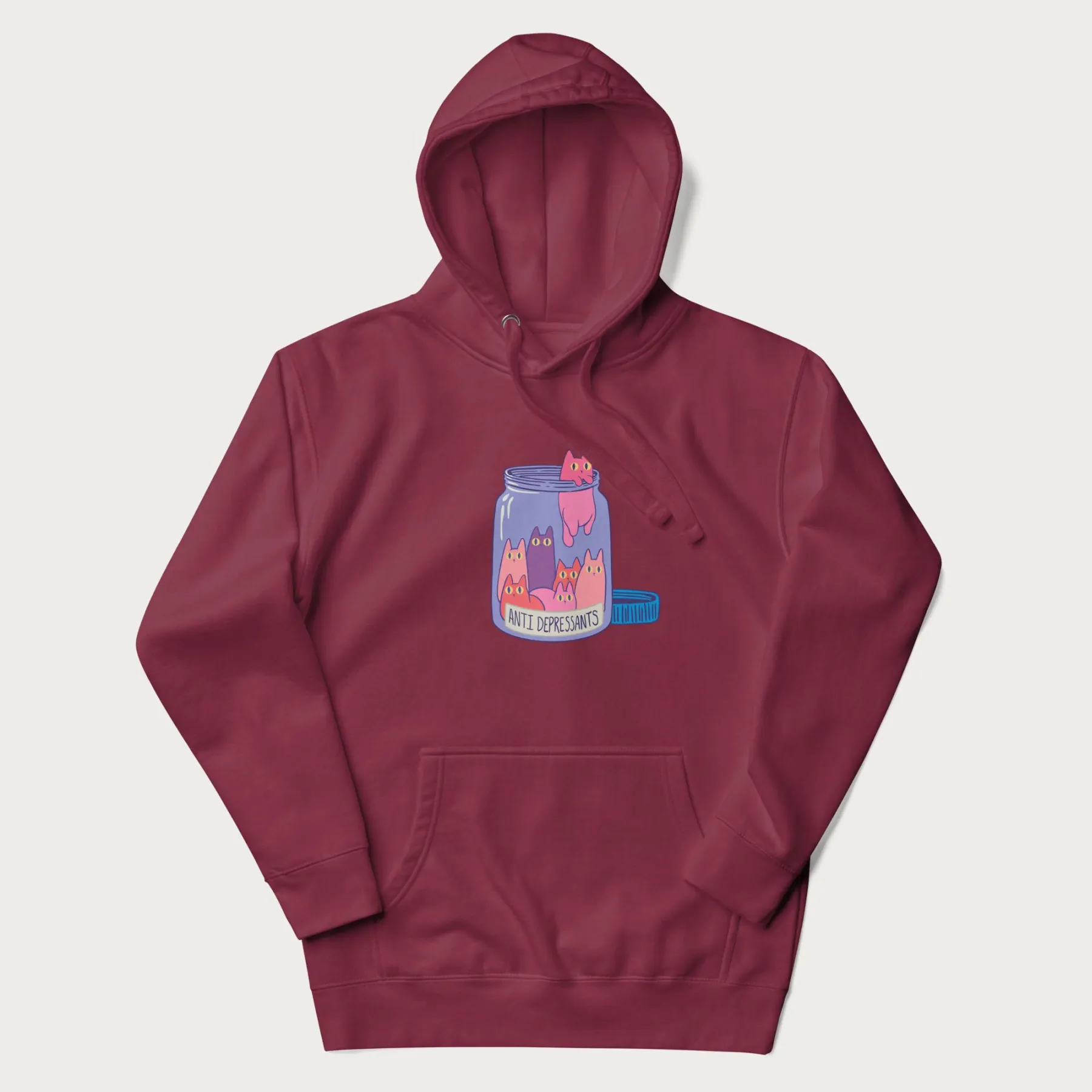 Anti-Depressants Cat Hoodie - Image 6