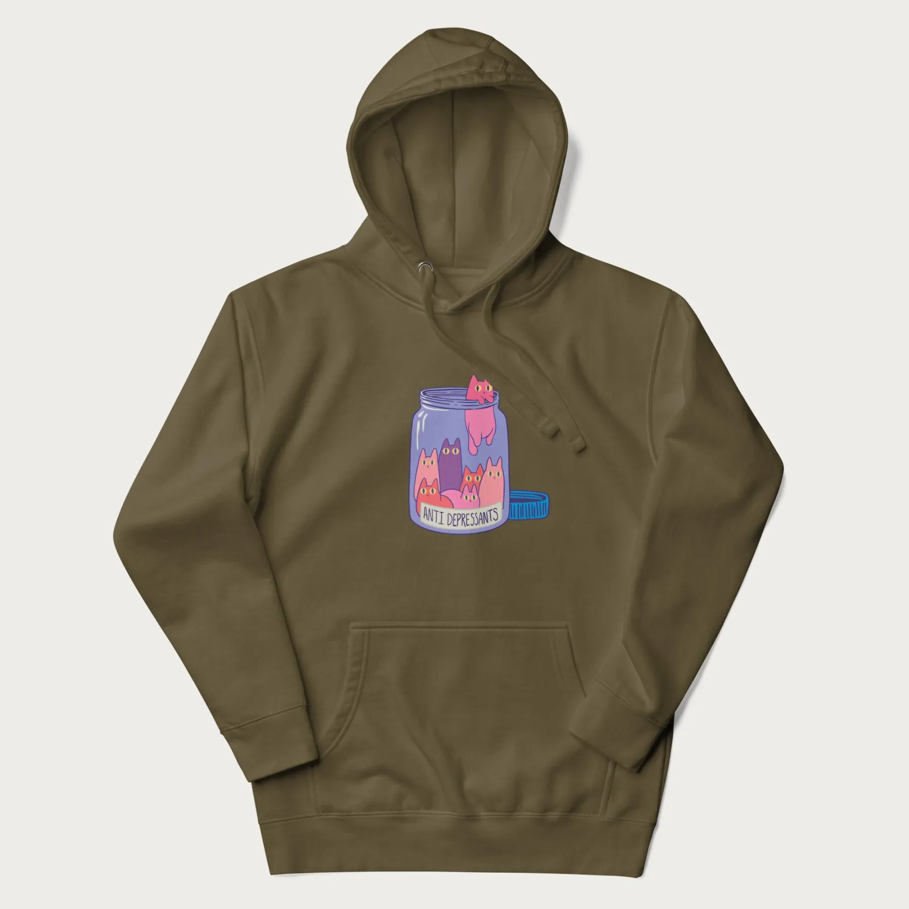 Anti-Depressants Cat Hoodie - Image 8