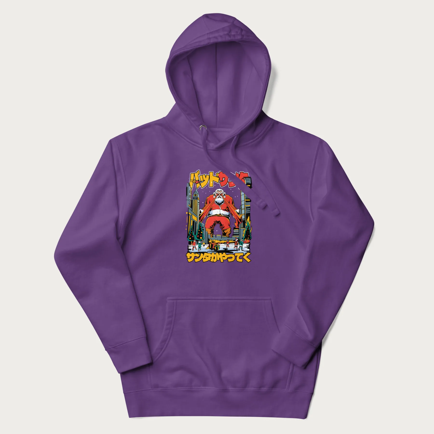 'Bad Santa' Japanese Hoodie - Image 22