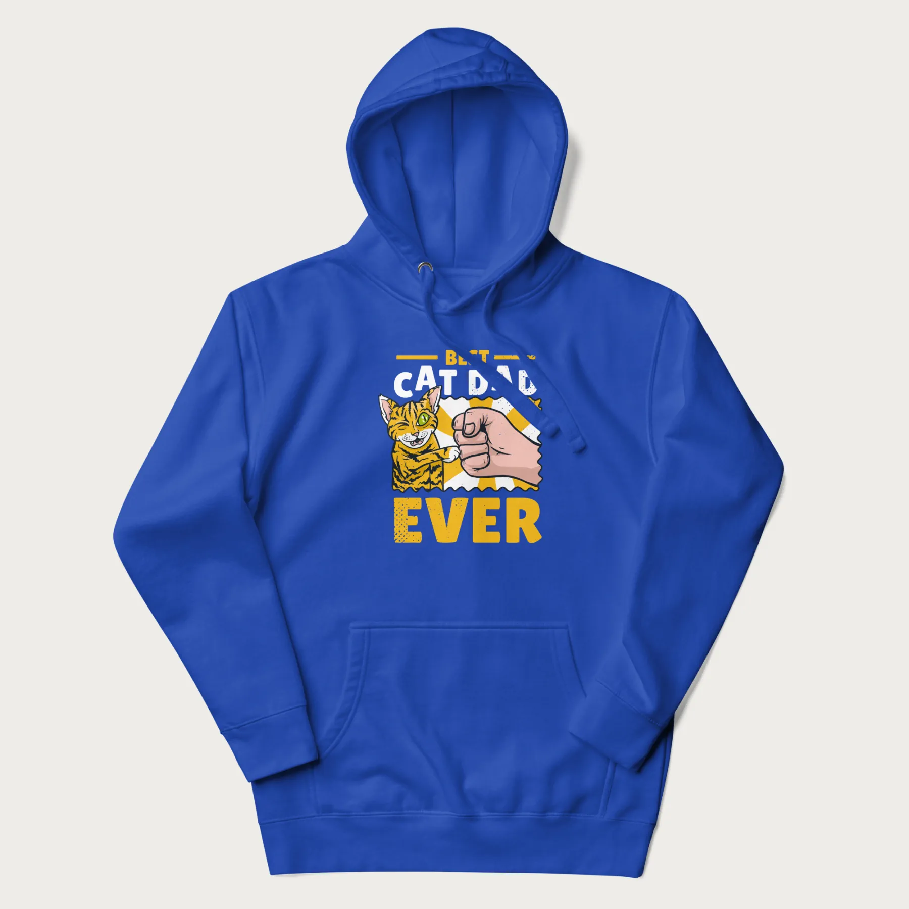 Best Cat Dad Ever Fist Pump Hoodie - Image 22