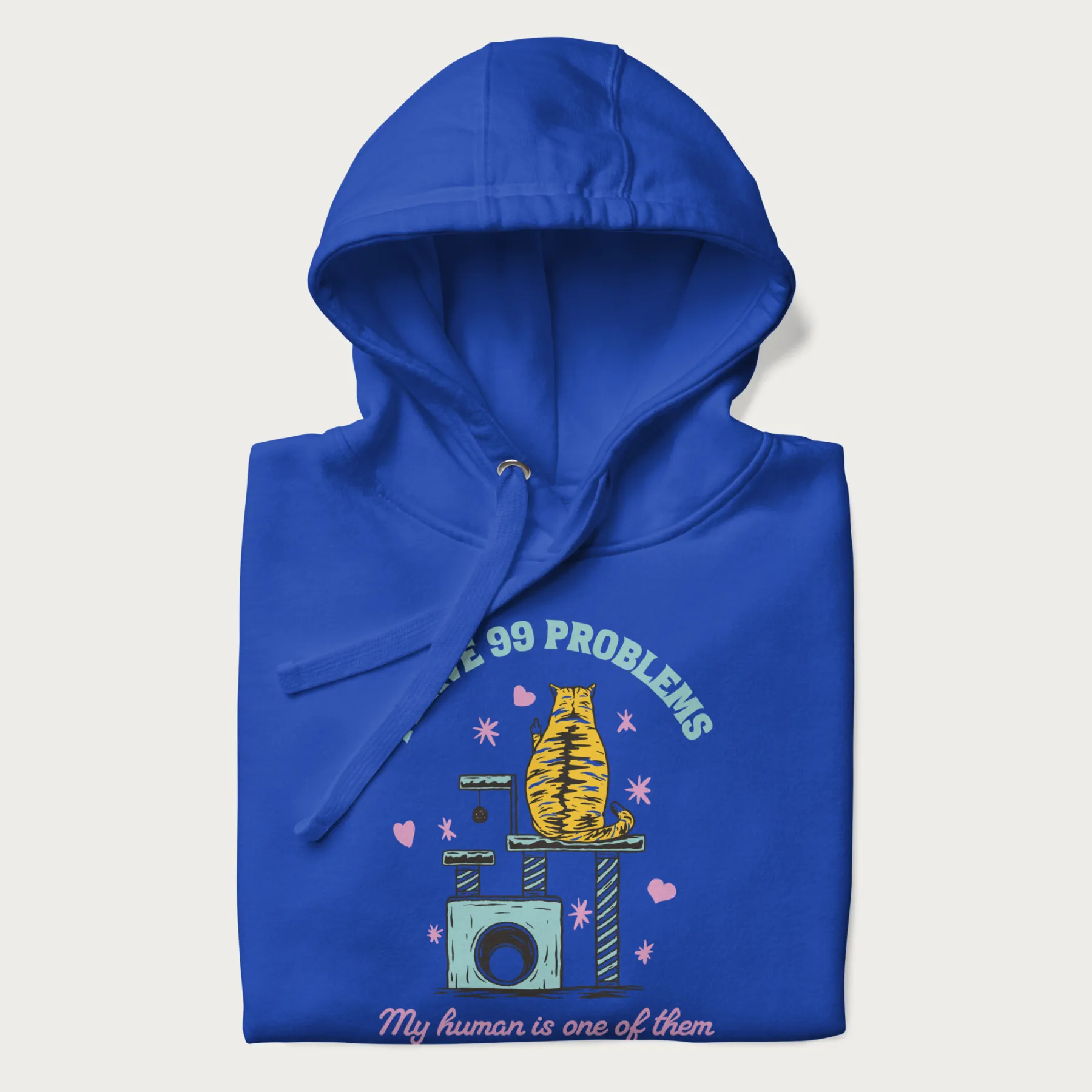 I Have 99 Problems Funny Cat Hoodie - Image 21