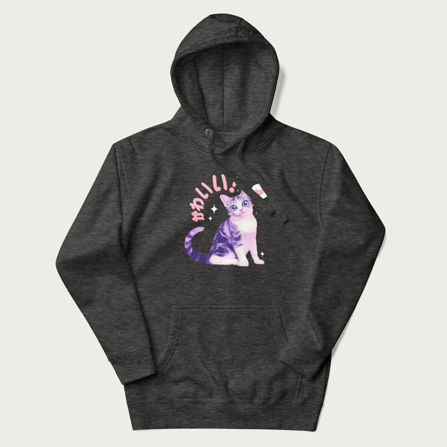 Kawaii Cat Hoodie - Image 8