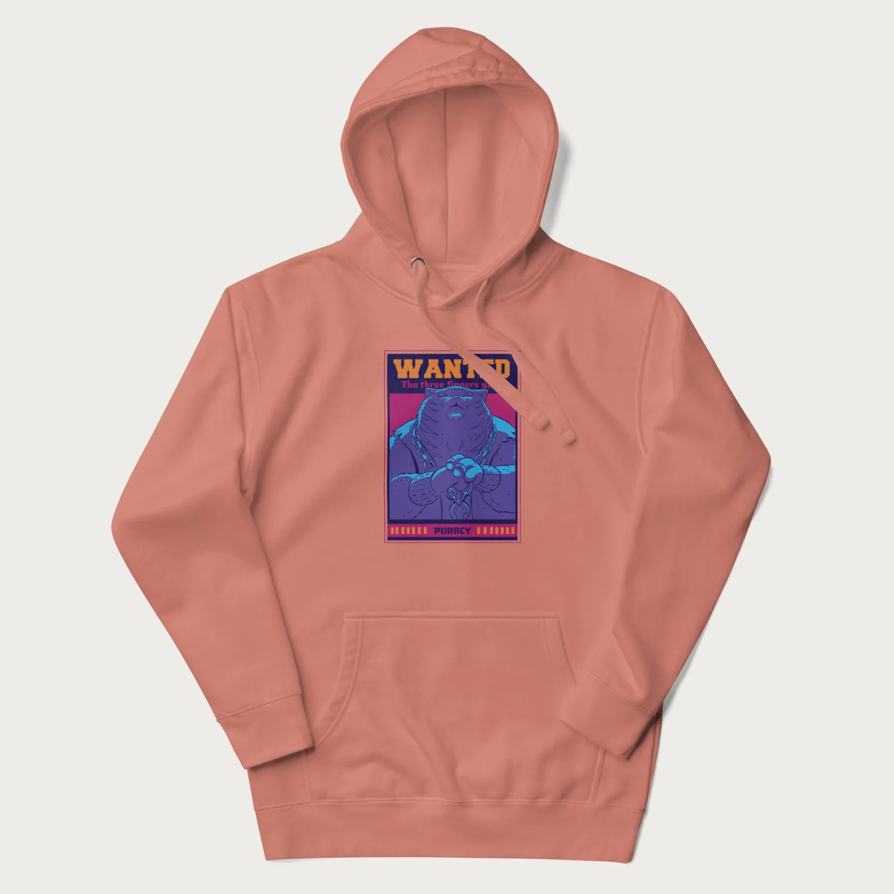 Purrcy 'Three Fingers Gang' Evil Cat Hoodie - Image 10
