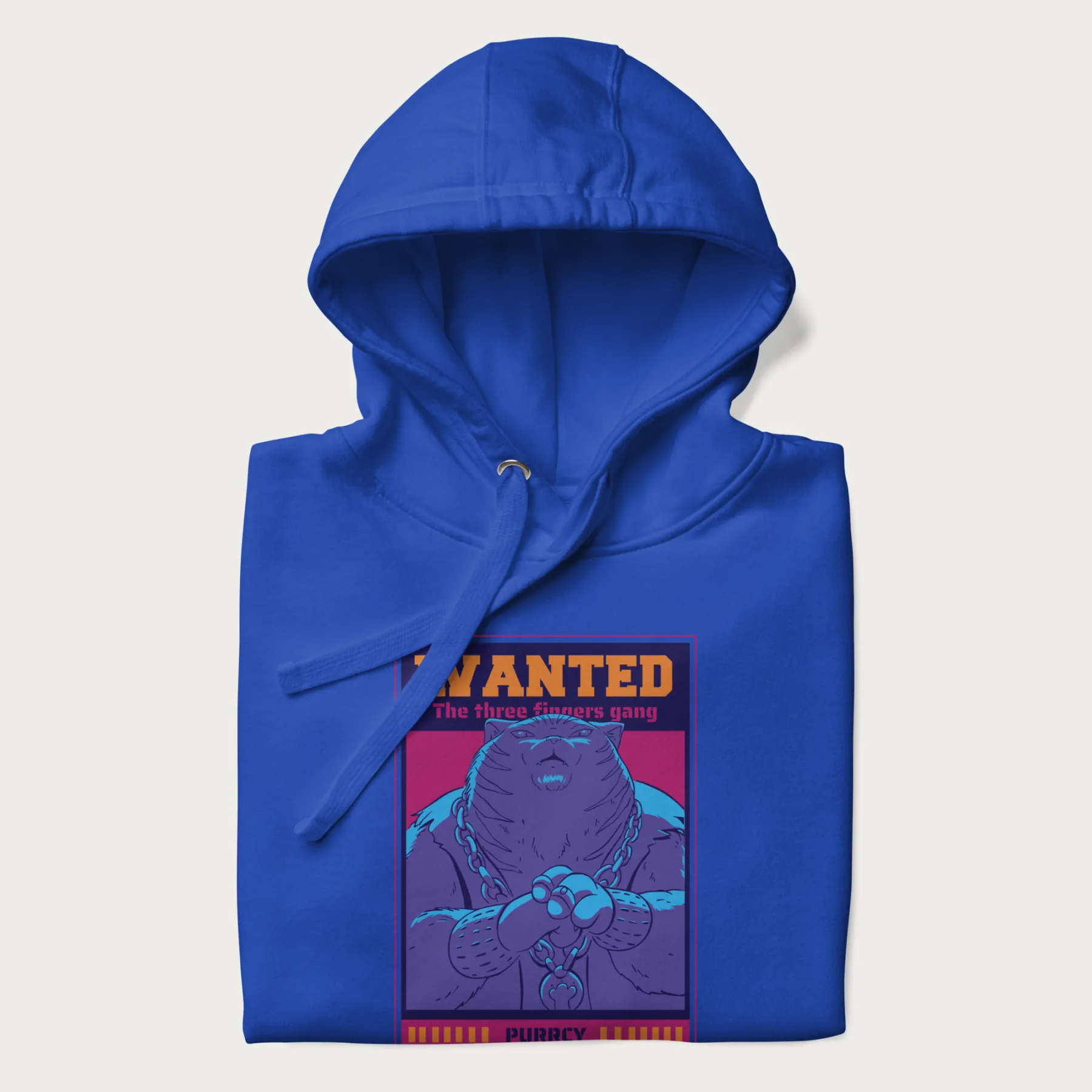 Purrcy 'Three Fingers Gang' Evil Cat Hoodie - Image 21