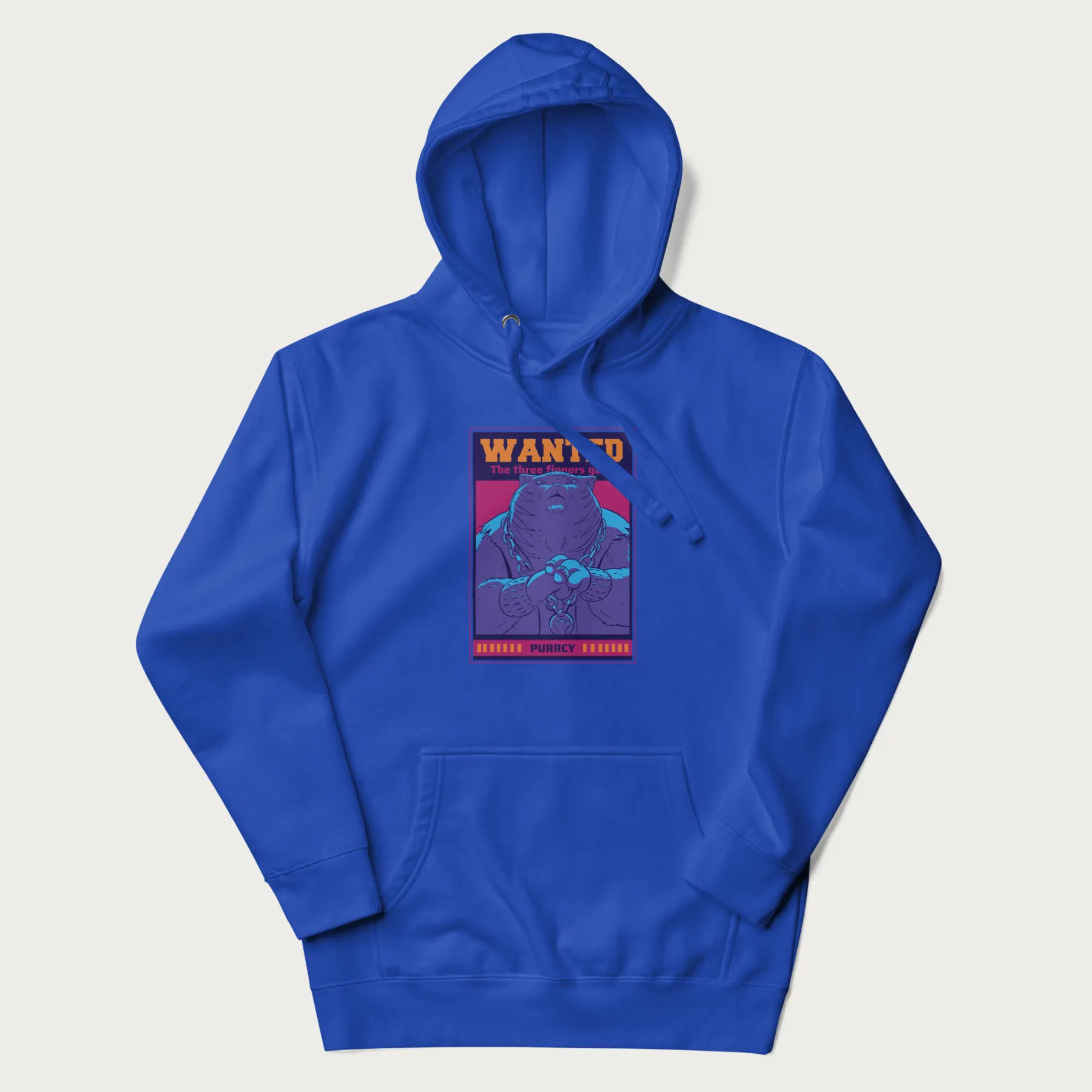 Purrcy 'Three Fingers Gang' Evil Cat Hoodie - Image 22