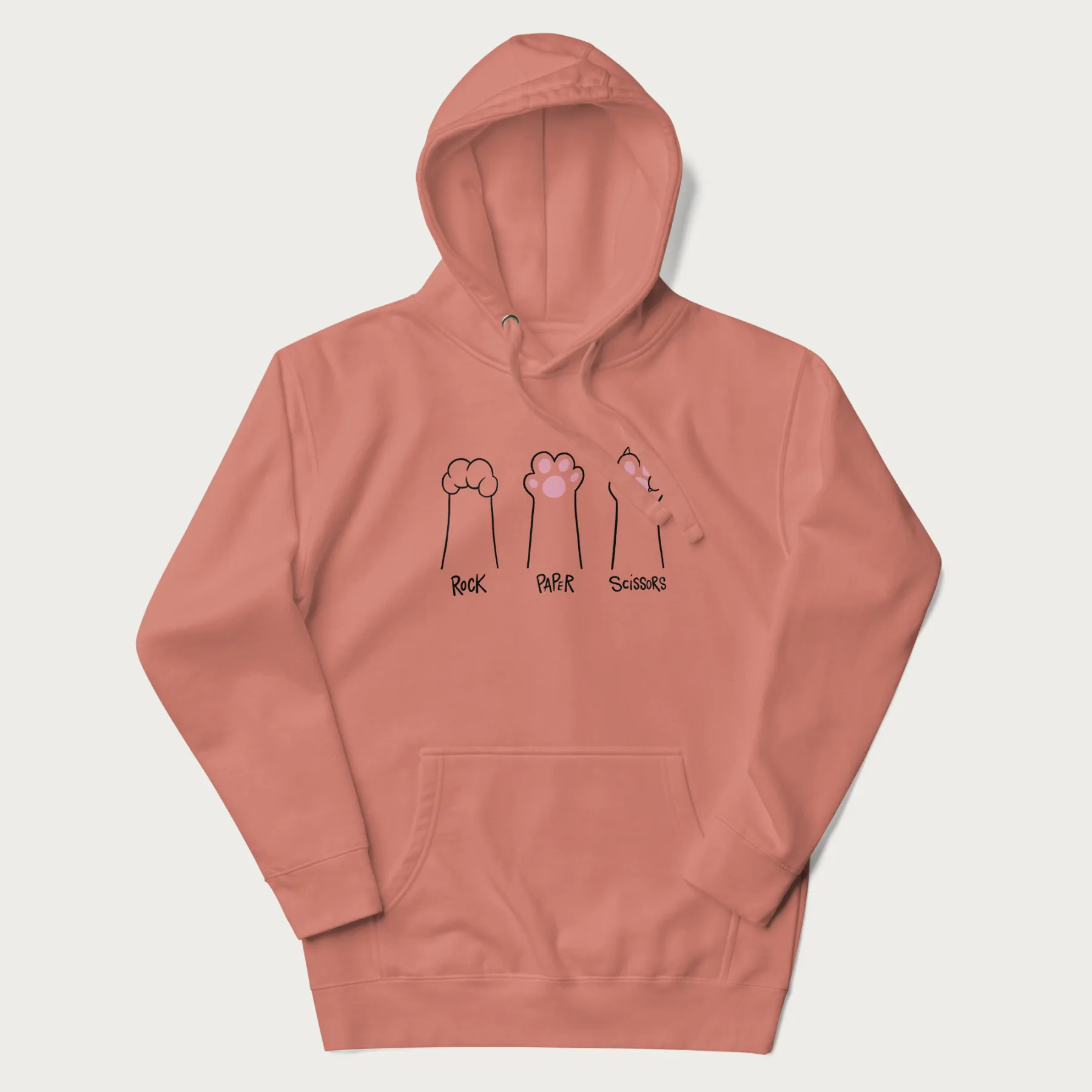 Rock Paper Scissors Cat Paw Hoodie - Image 10