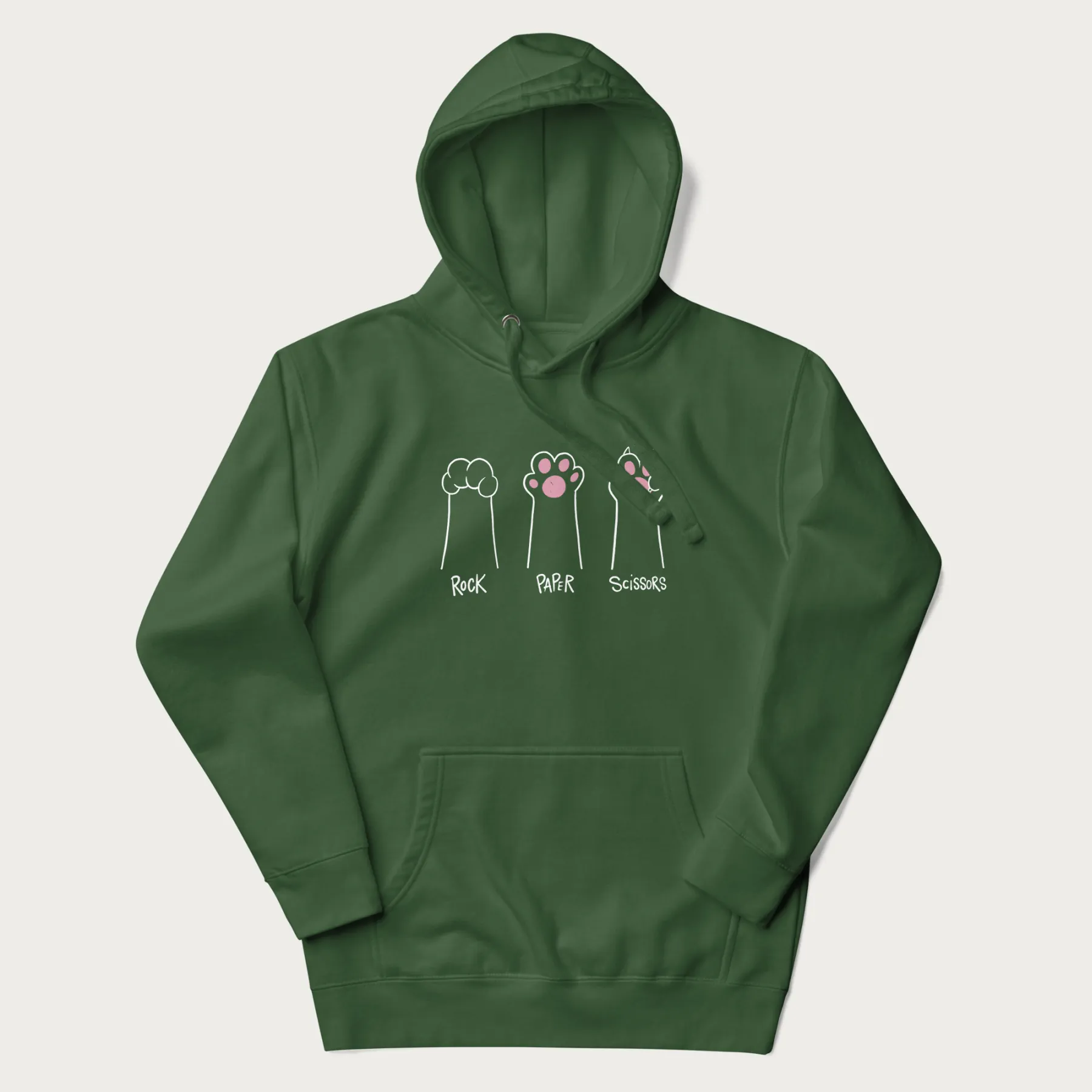Rock Paper Scissors Cat Paw Hoodie - Image 12